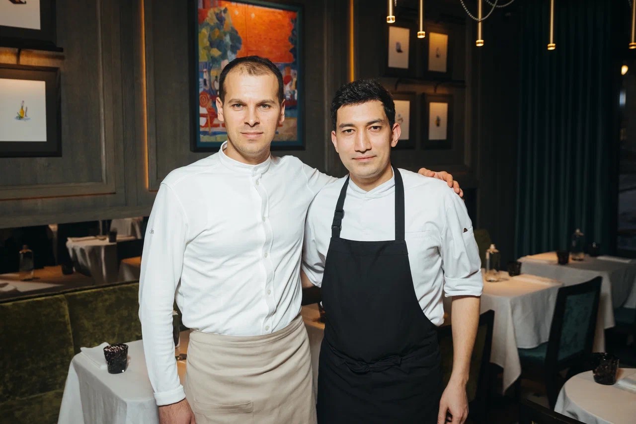 Новости Кофемании - Гастроужин от Арслана Бердиева состоялся в «Кофемании Chef’s»